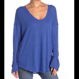 We The Free Sienna Snap Long Sleeve Tee